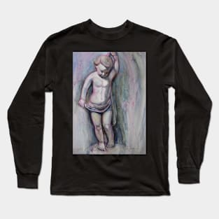 Little garden statue Long Sleeve T-Shirt